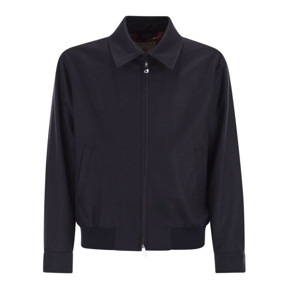 Baracuta Men G18 Melton - Wool And Cashmere Bomber Jacket